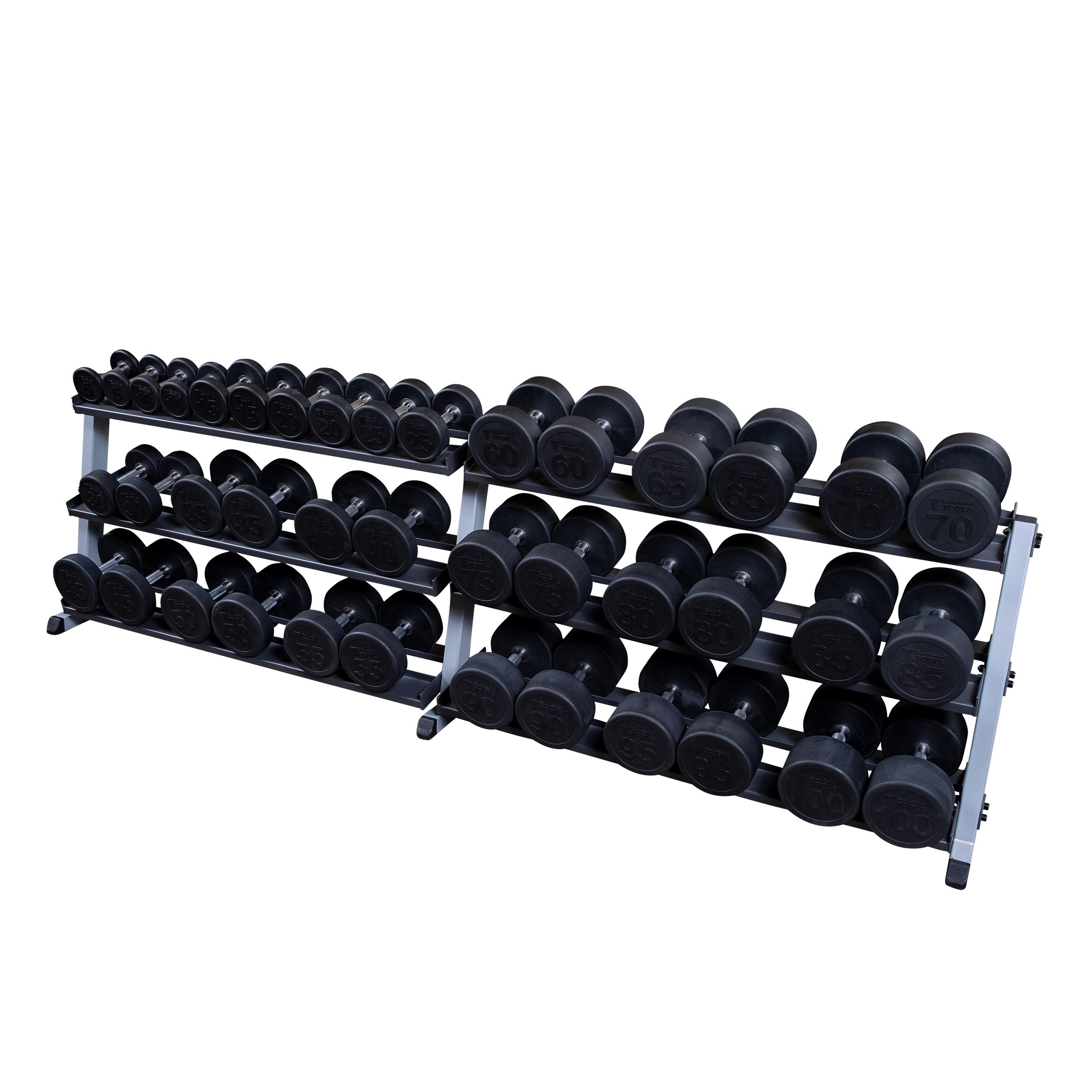 Body Solid GDR60 3 Tier Commercial Dumbbell Rack